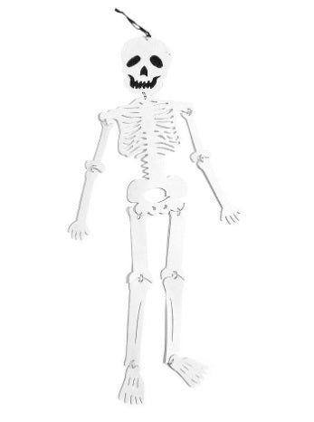 Esqueleto Decorativo Tela 82cm