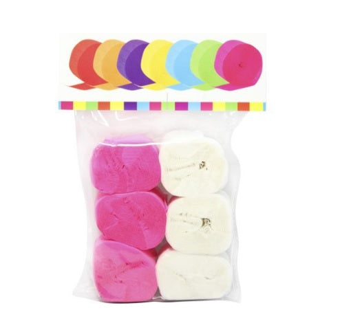 Mix Festón Blanco-Rosado x6