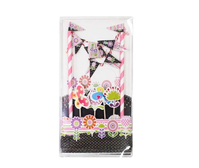 Decoracion Torta Premium Mariposa - Airy - Carnaval Online