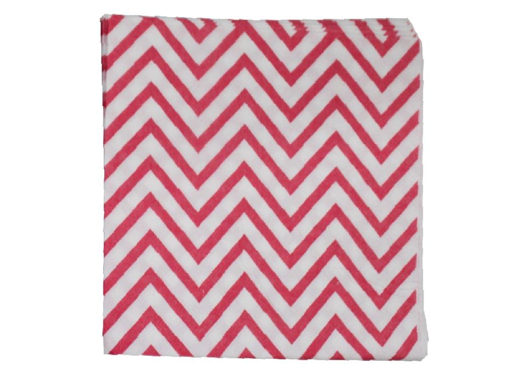 Servilletas Chevron X 12 Roja - Airy - Carnaval Online