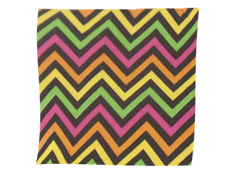 Servilleta Chevron Neon X 20 - Airy - Carnaval Online