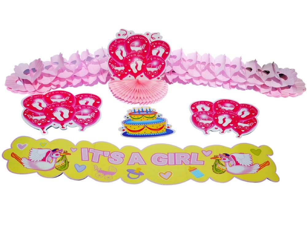 Decoracion Puerta Baby Shower Niña - Nick - Carnaval Online