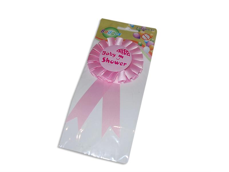 Escarapela Baby Shower Niña - Airy - Carnaval Online