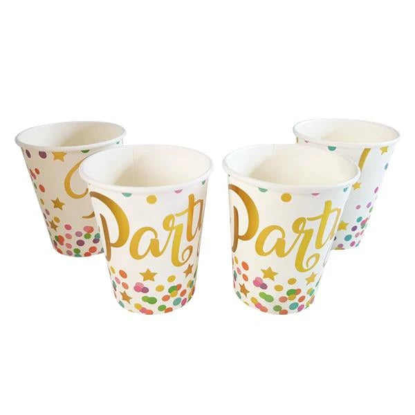 Vaso Polipapel Fiesta x 6 unidades