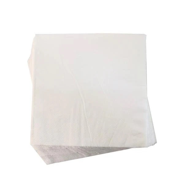 Servilletas Ecologicas Blanco 33x33 x20 unidades