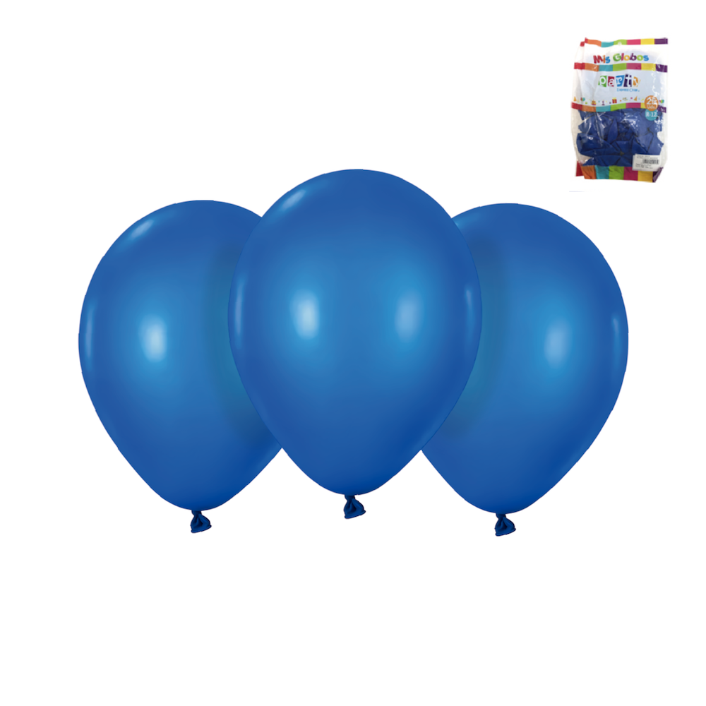 Globo R12 M.G. Standard Azul X 25 (X)