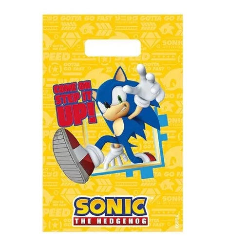 bolsa dulces sonic x 6