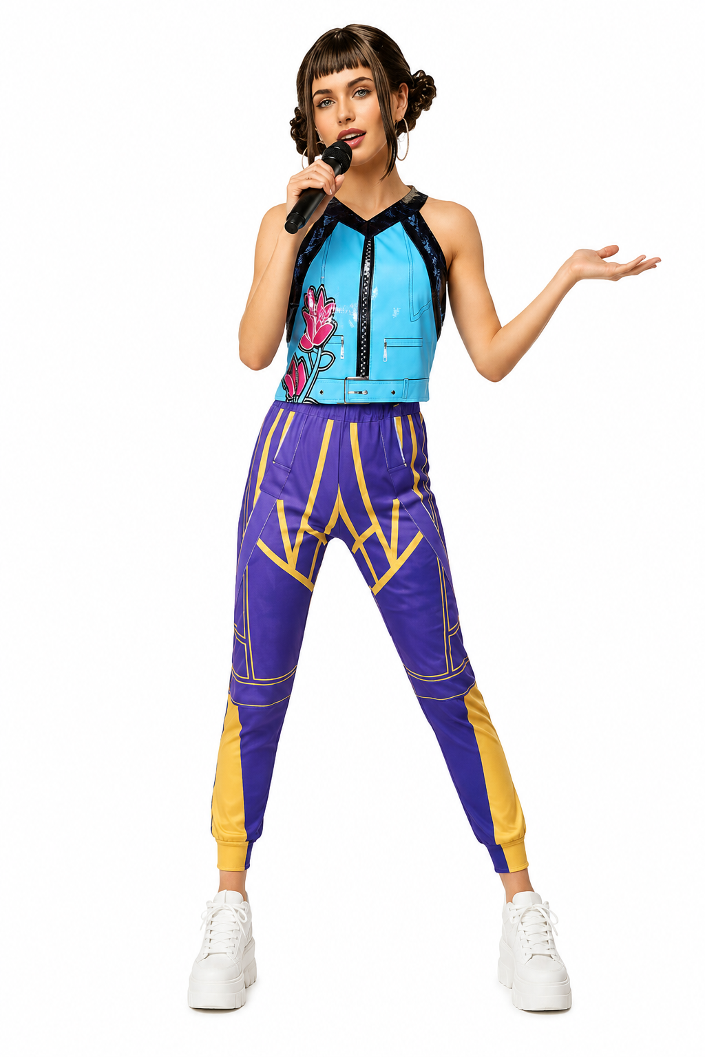 DISFRAZ ZOEY GUERRERAS K-POP