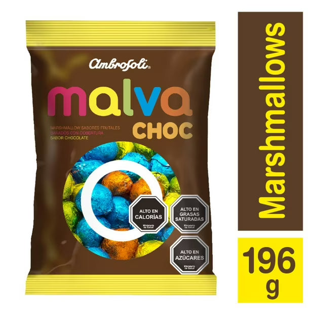 Chocolate dulce Malva choc, 196 g