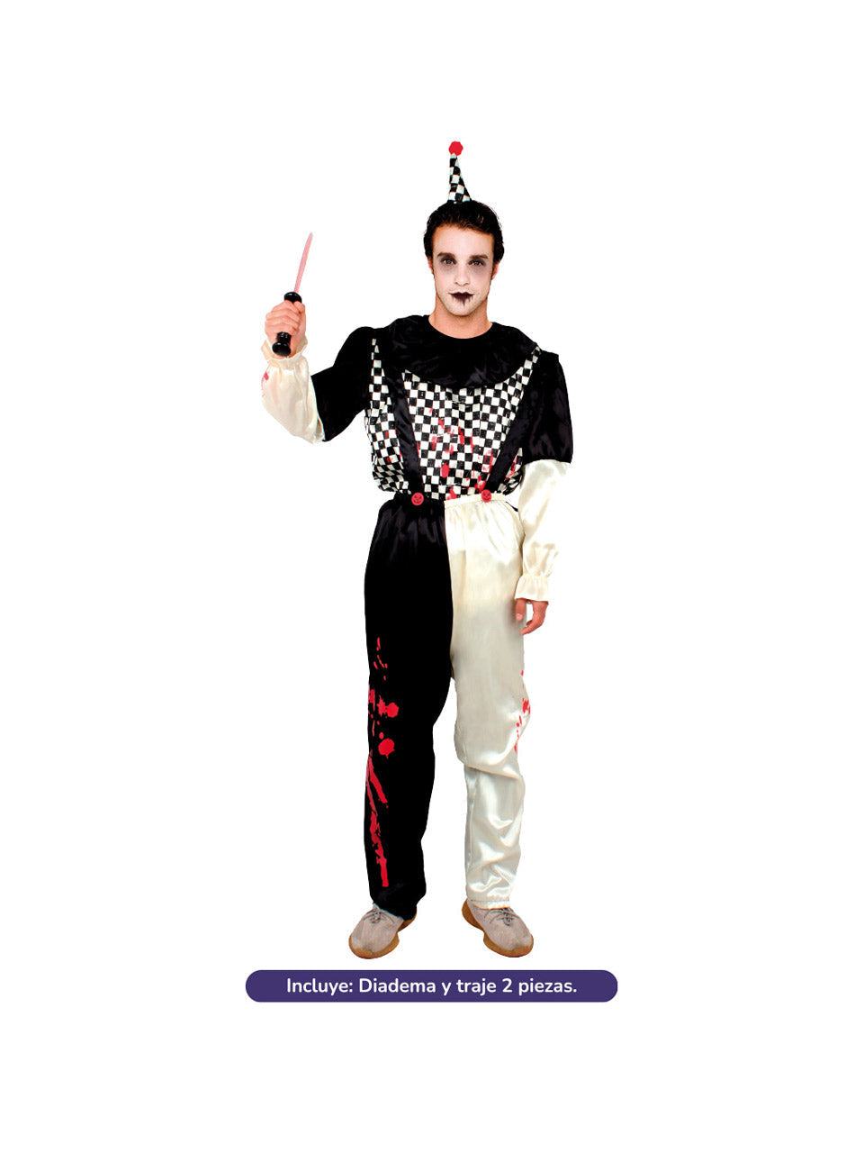 Traje Payaso Terrifier M - Don Cotillon