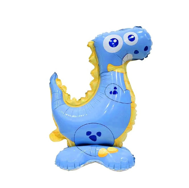 Globo Metalico Mini Dino 34x45cm.