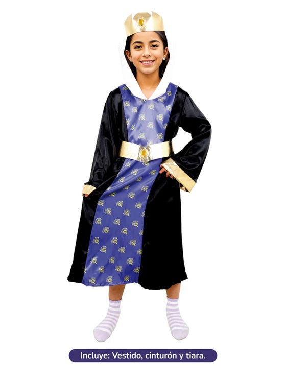 Disfraz Reina Medieval Infantil