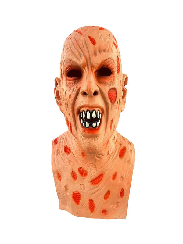 Máscara látex Hombre Quemado Freddy