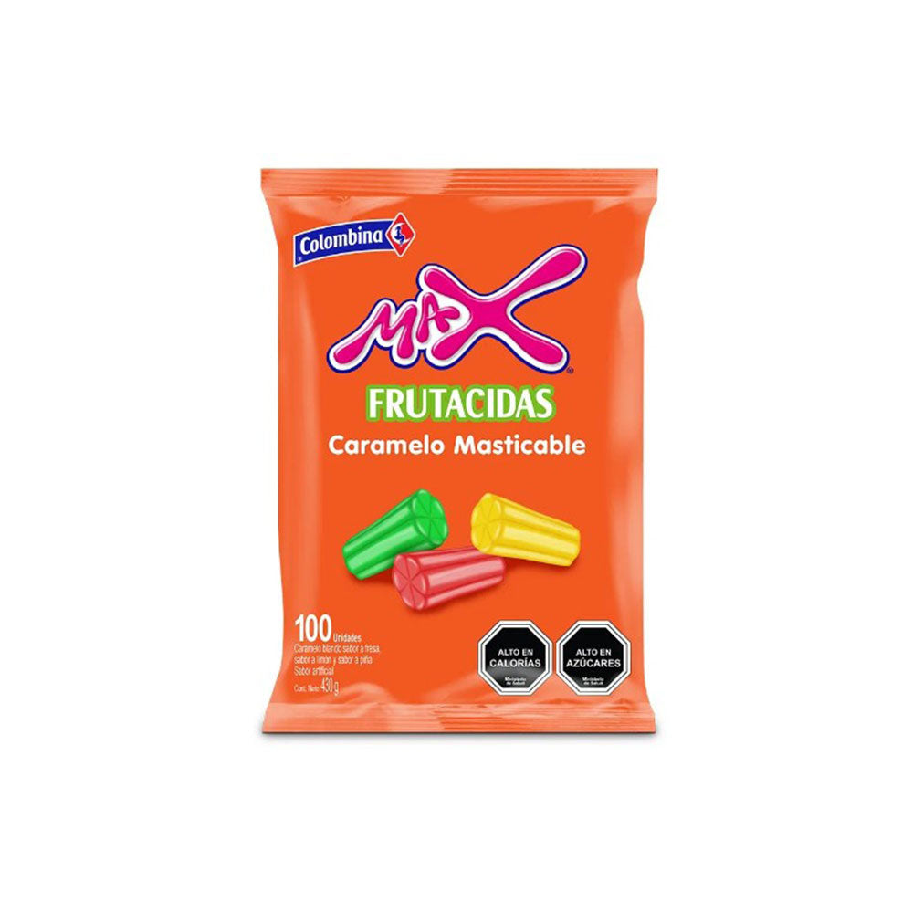 Masticable Colombina Max Fruta 100u