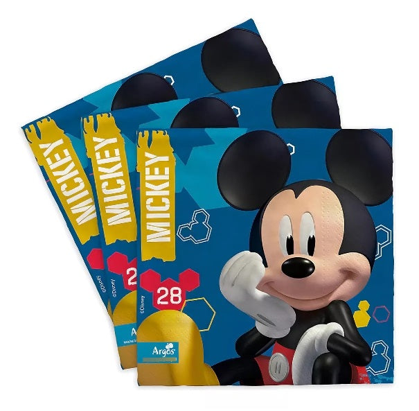 Servilletas Mickey Mouse x 12unidades