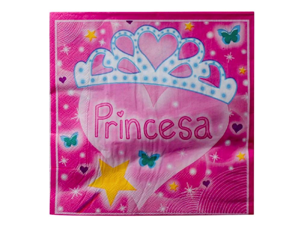Servilletas Princesa X 12 - Airy - Carnaval Online
