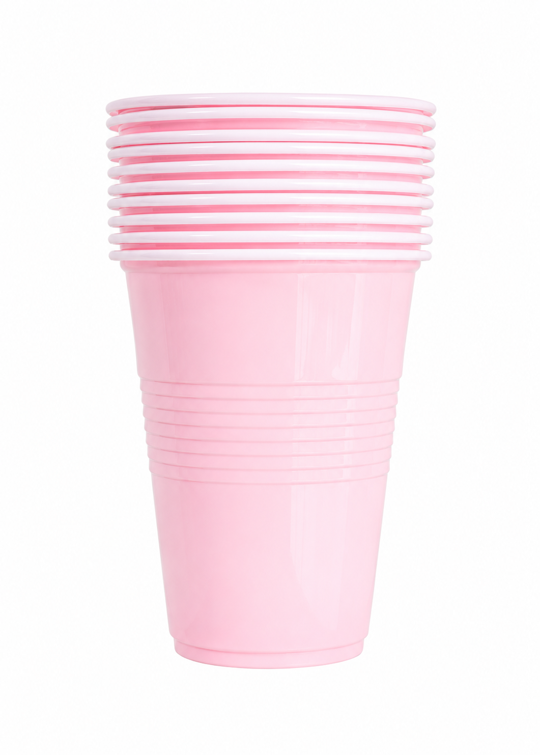 VASO ROSA DE 450ML X10UNI