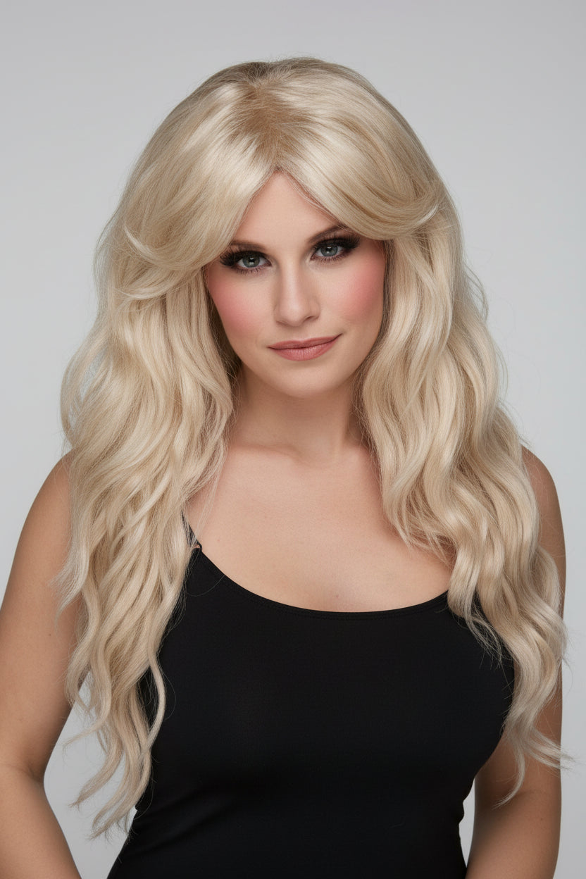 Peluca Rubia Platinada 170 Gr