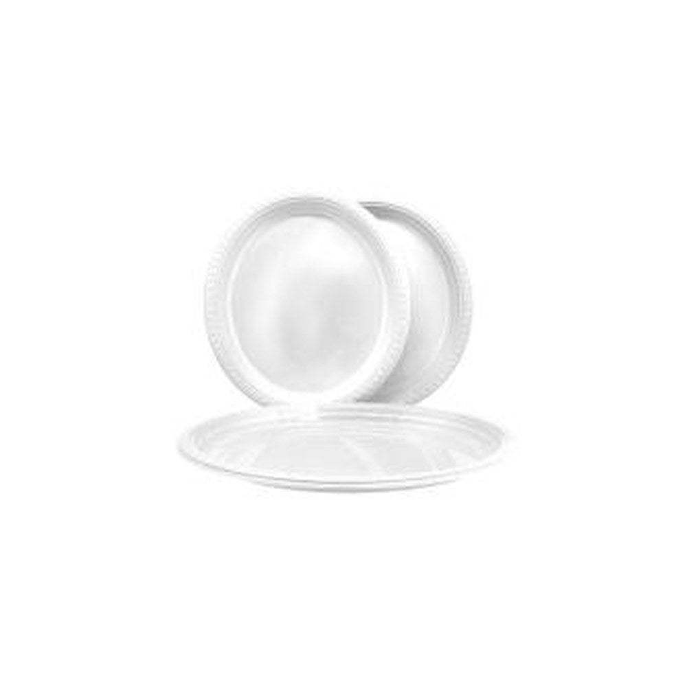 Plato Oval Blanco X 5 | Don Cotillon