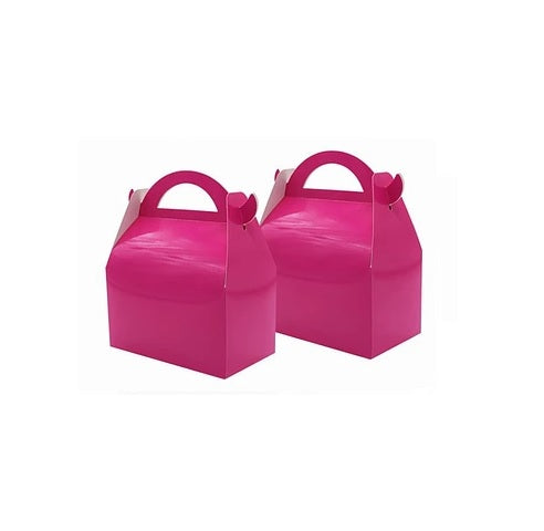 Caja de tarta fucsia 3pcs 16x9x19cm