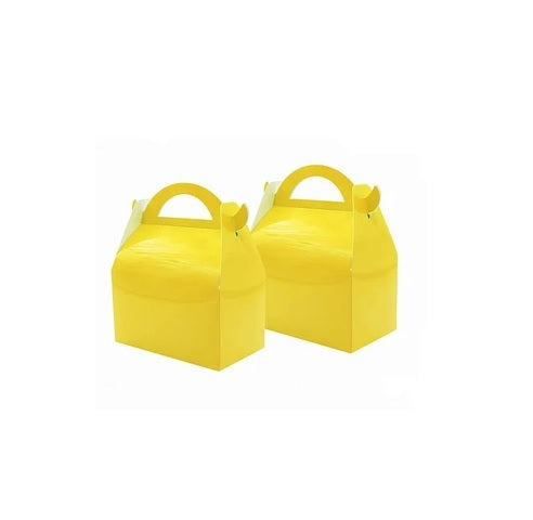 Caja de tarta amarilla 3pcs 16x9x19cm