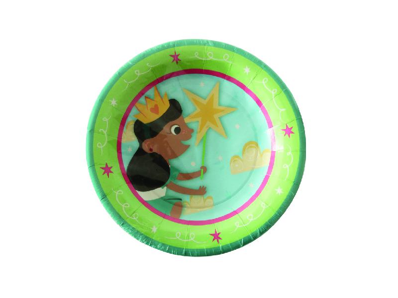 Plato Cumple Prinesa X 10