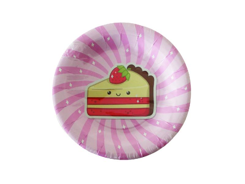 Plato Cumple Kawaii X 10