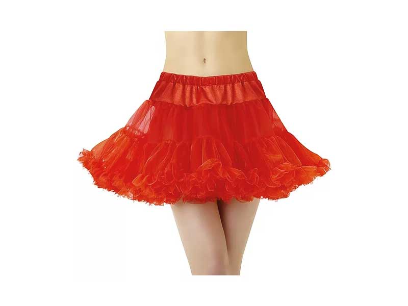 Tutu petticoat rojo
