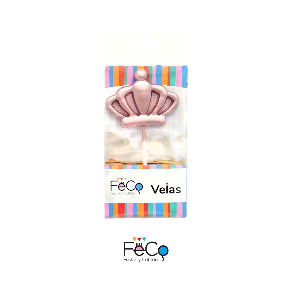 Vela De Corona Rose Gold X 1Und