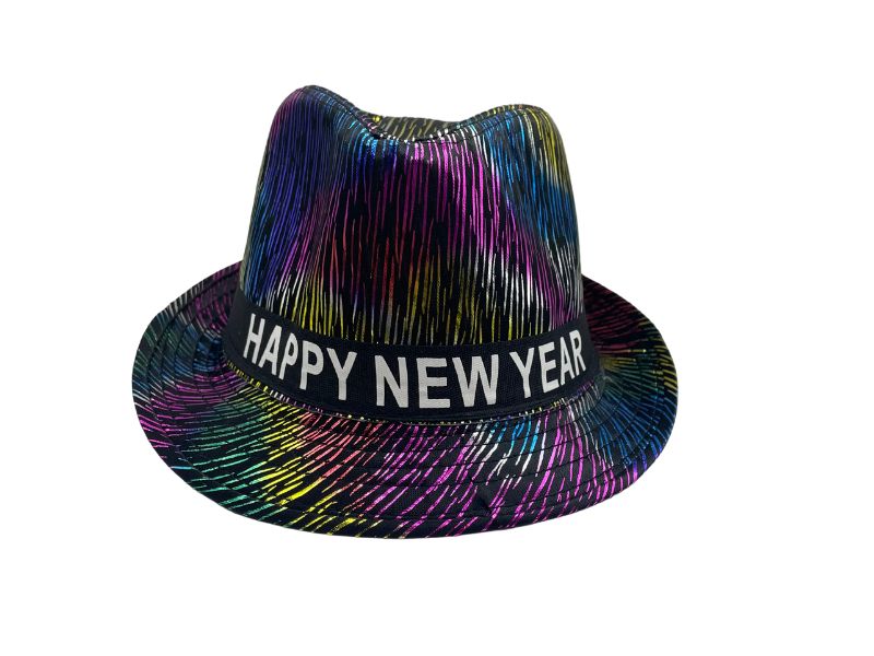 Gorro Año Nuevo Gangster Rayas