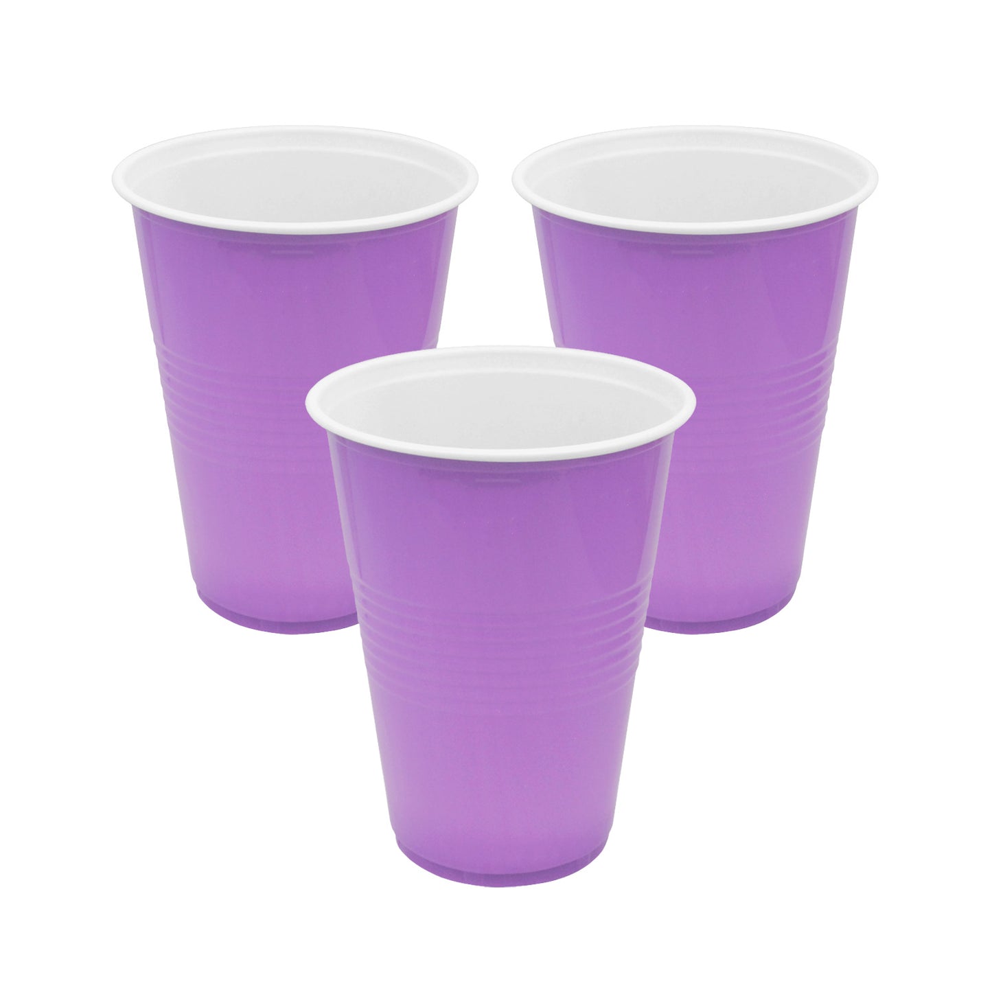 Vaso lila 450 ml, paquete de 10 unidades
