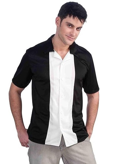 Camisa Para Disfraz Bowling Shirt. Adulto