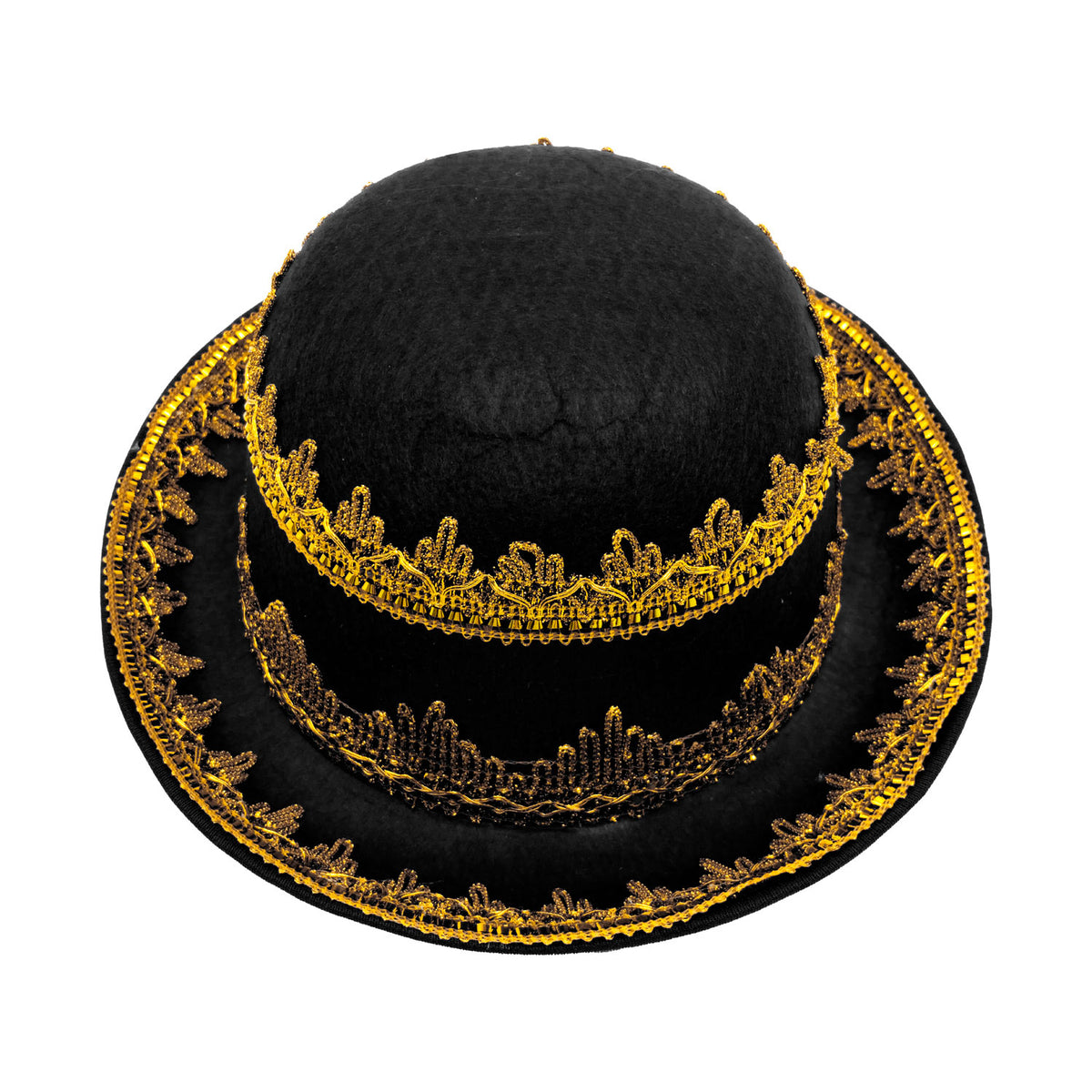 Gorro de caporal mujer adulto negro