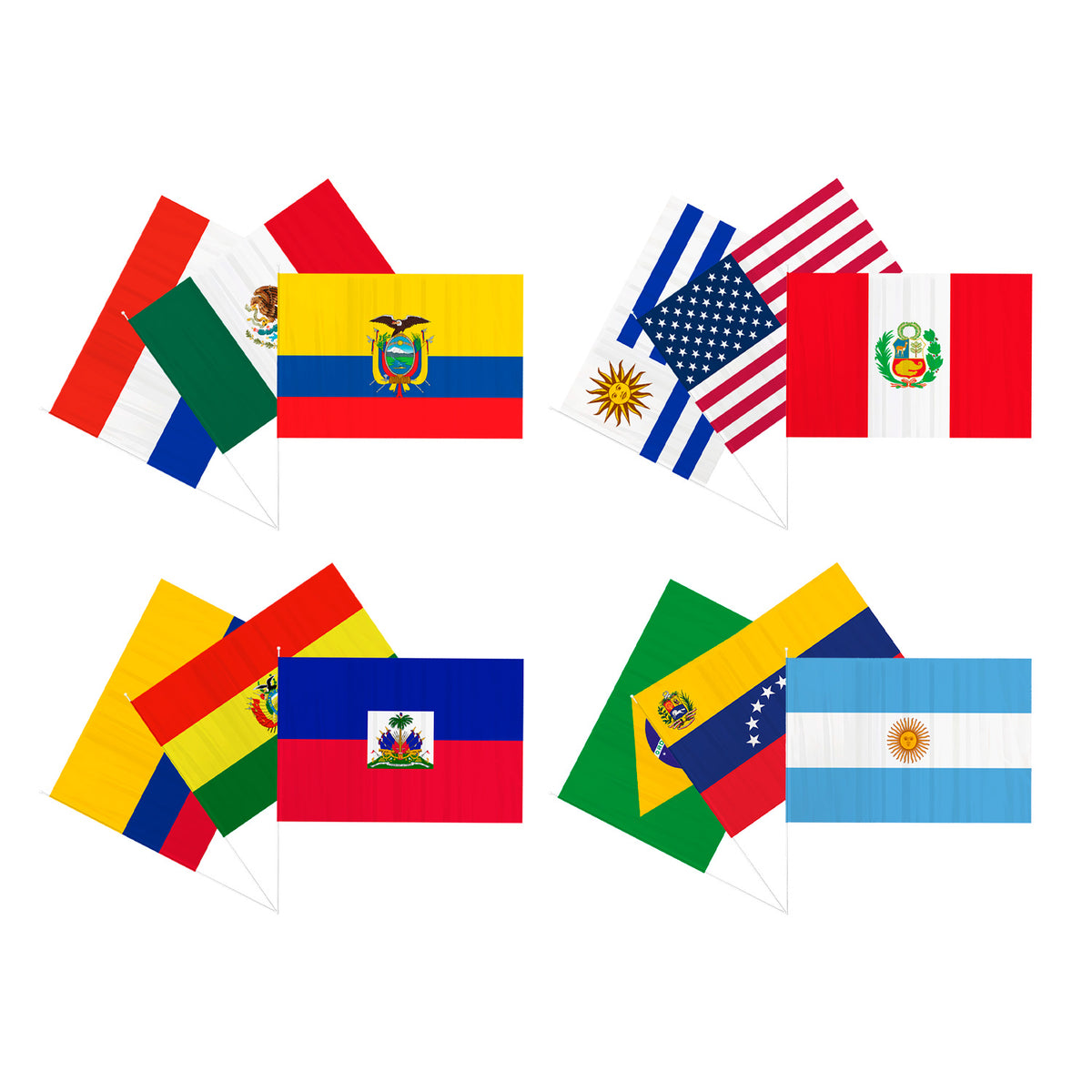 Bandera de paises surtido 60x90 cm