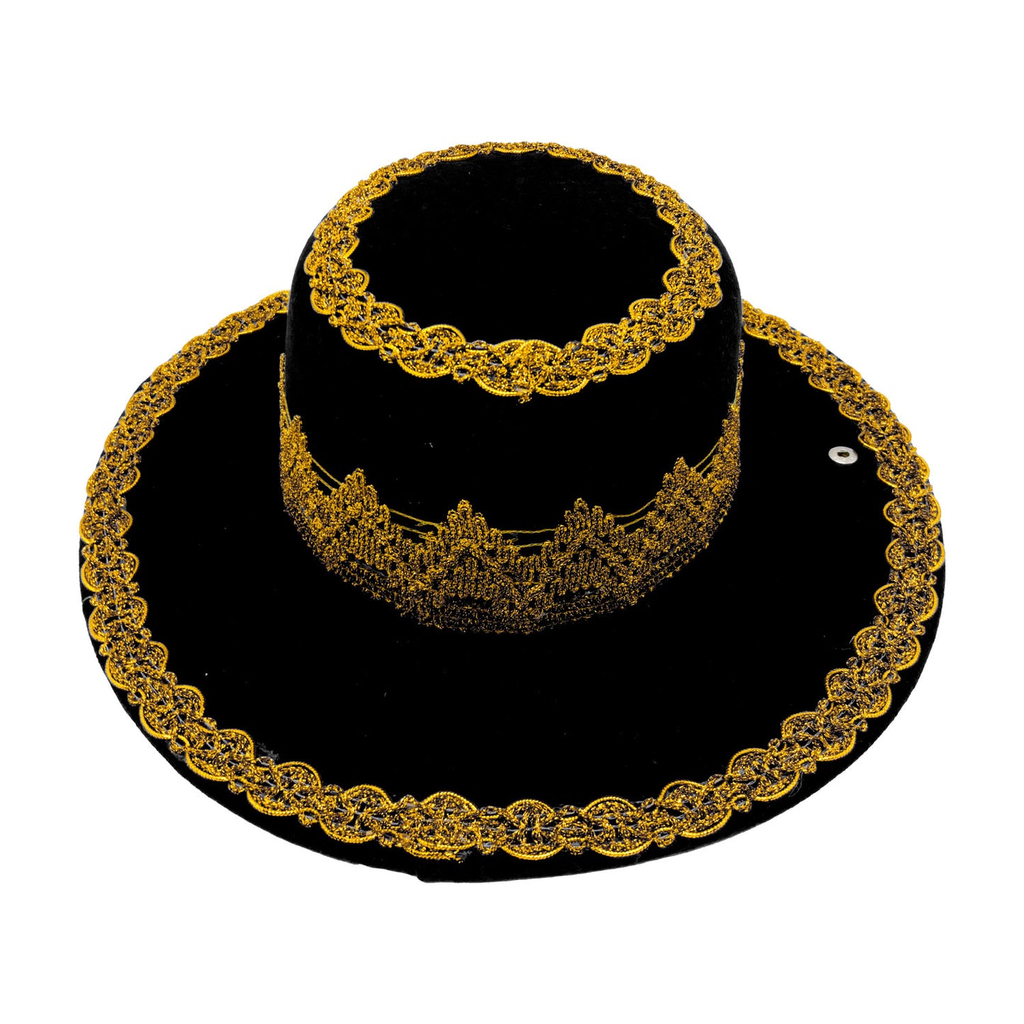 Gorro de caporal hombre adulto negro