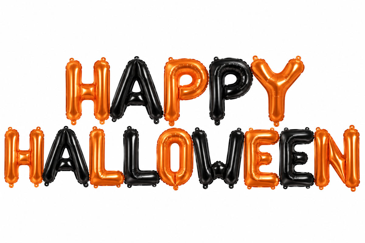 HAPPY HALLOWEEN LETRA DE GLOBO 16"