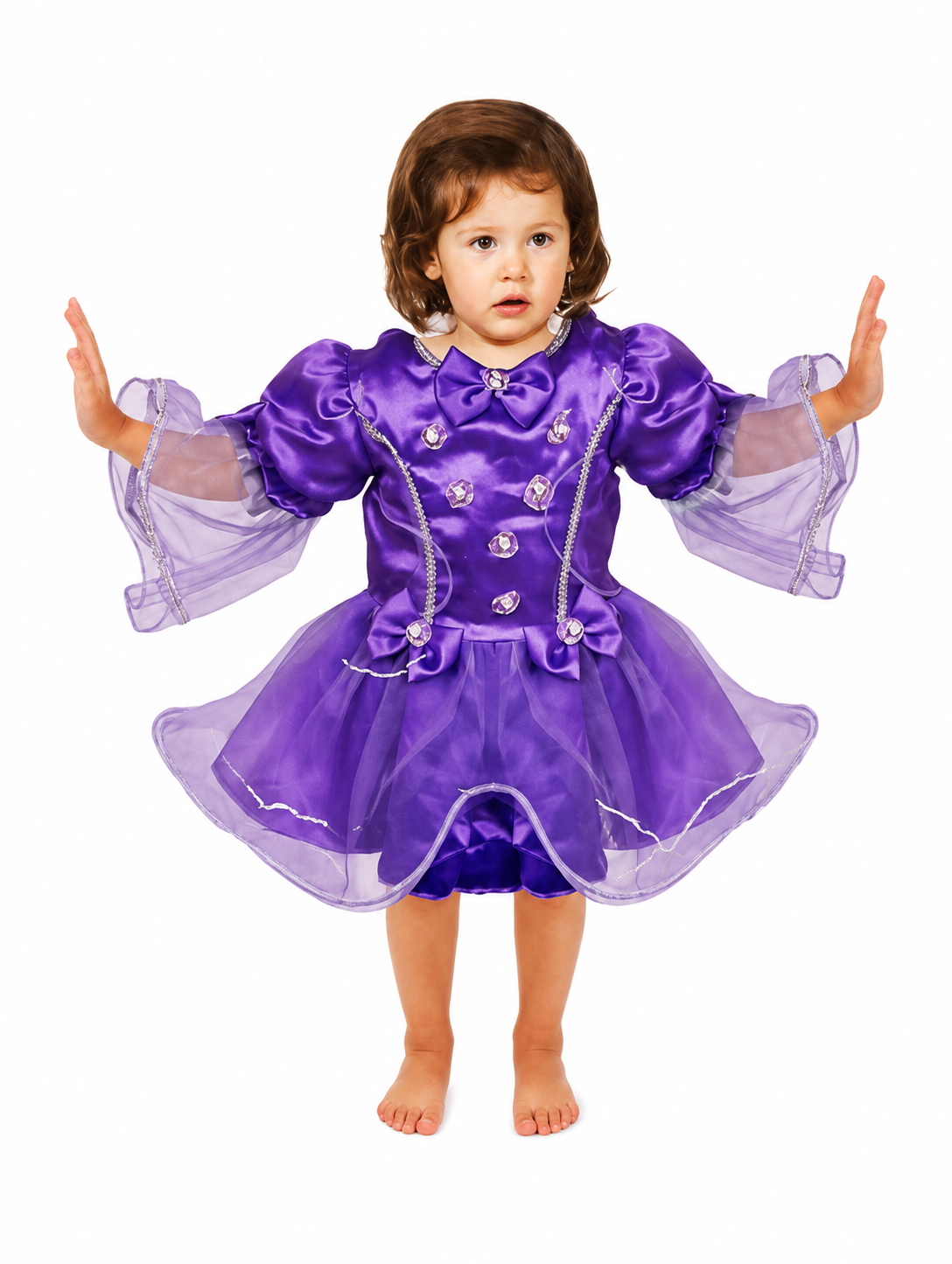 DISFRAZ PRINCESA MORADA NIÑA/BEBE