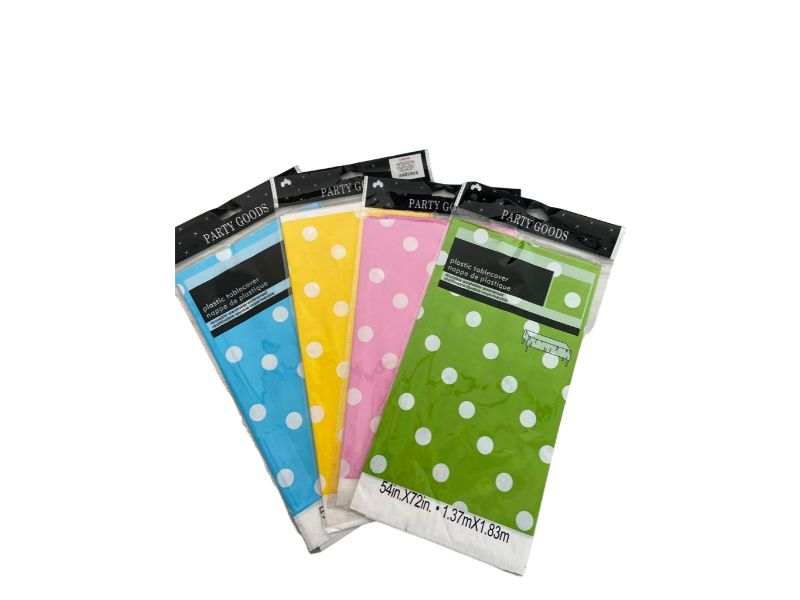 Mantel De Polka 108X180Cm - Varios Colores