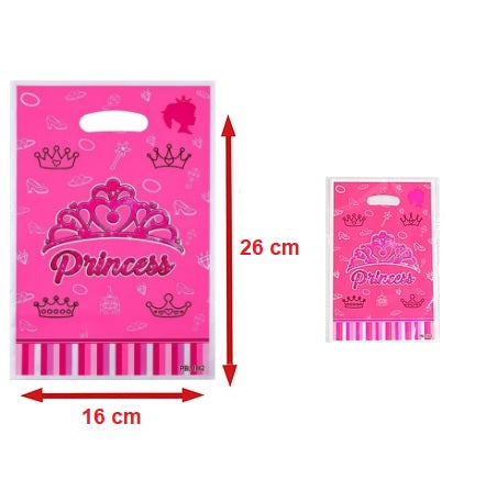 Bolsas Para Dulces Princess, 10 unidades