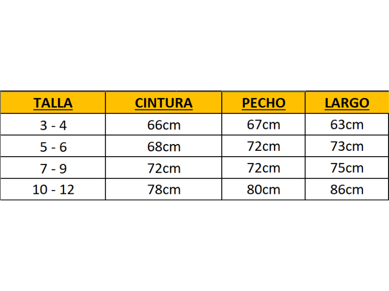 Vestido Huasa Chinita Copihue