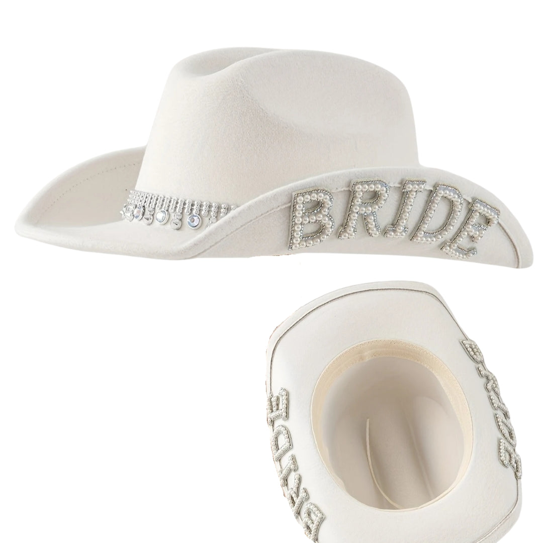 Sombrero novia vaquera