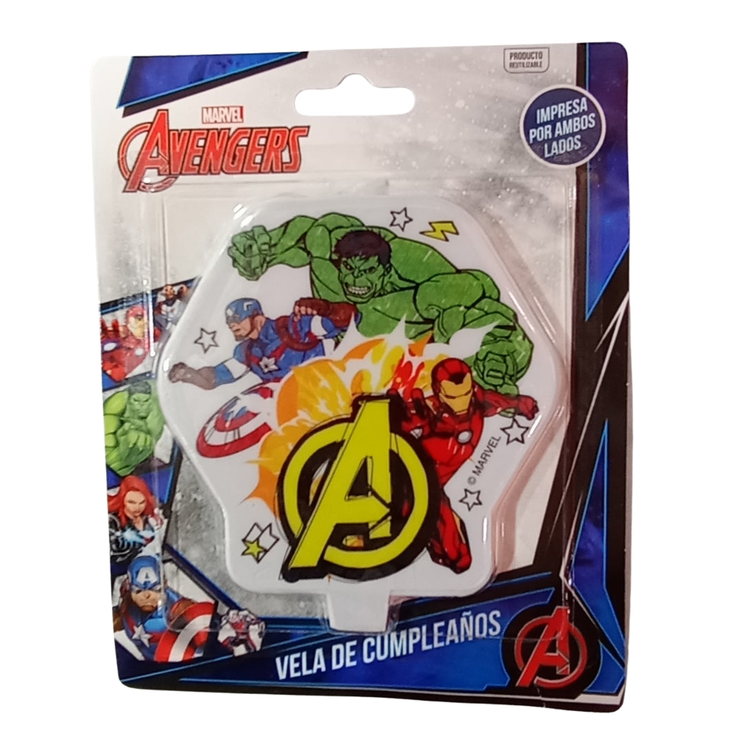Vela Cumpleaños Avengers