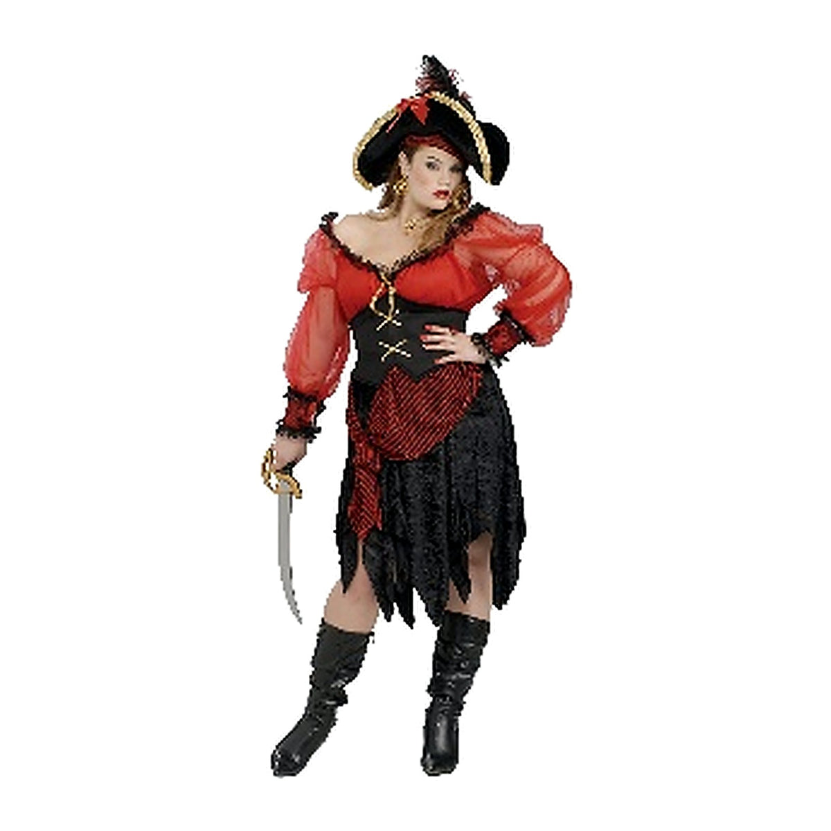 Disfraz Bucanera Mujer Talla Grande