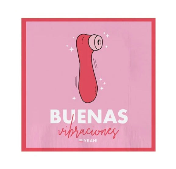 Servilleta Buenas Vibraciones - 30 Unidades