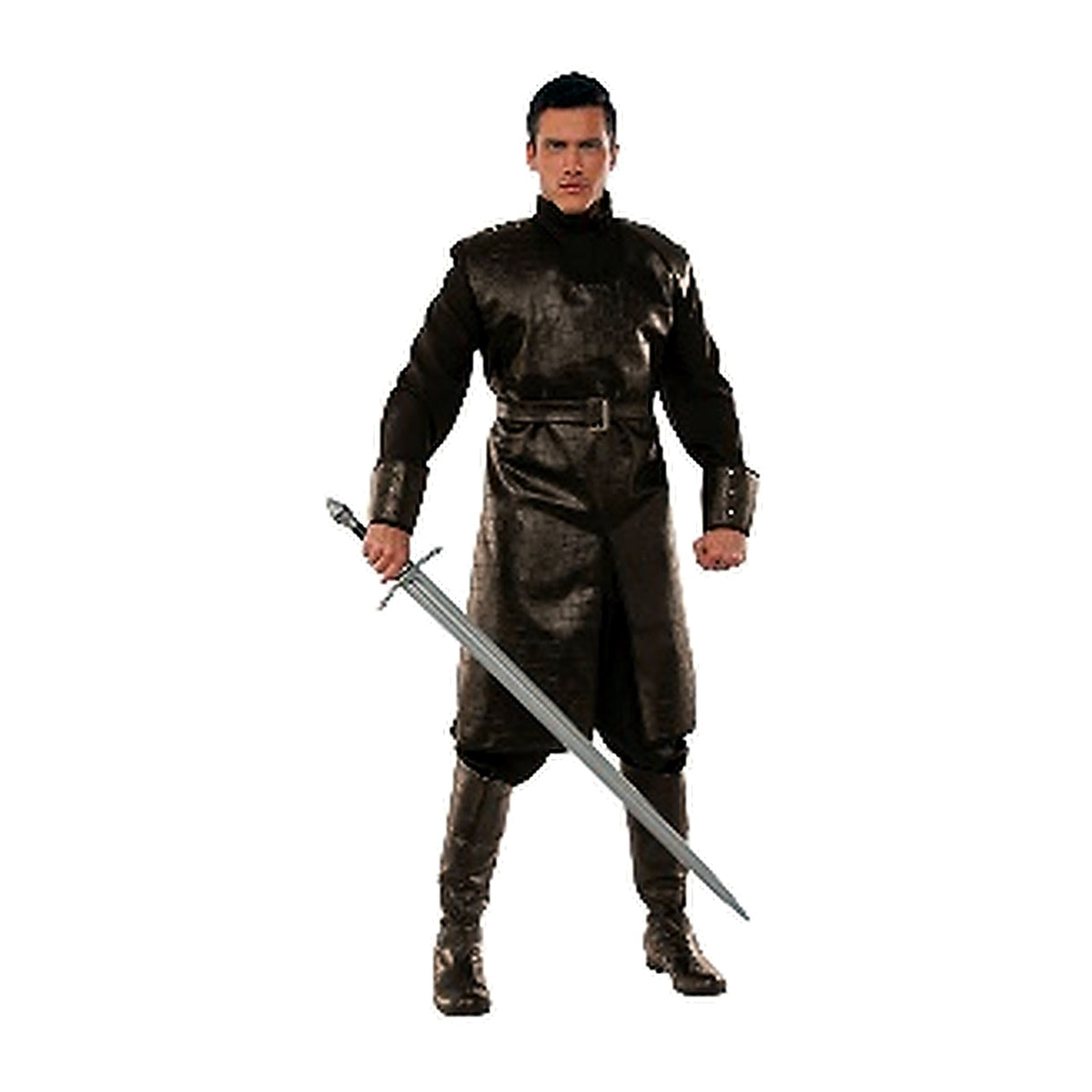 Disfraz Guerrero Medieval Café Hombre · vista 2