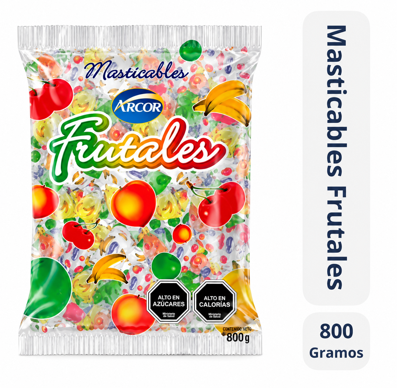 Masticable Fruta, 800 g