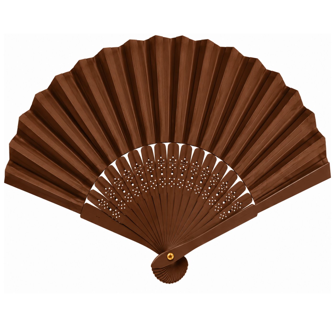 ABANICO MARRON
