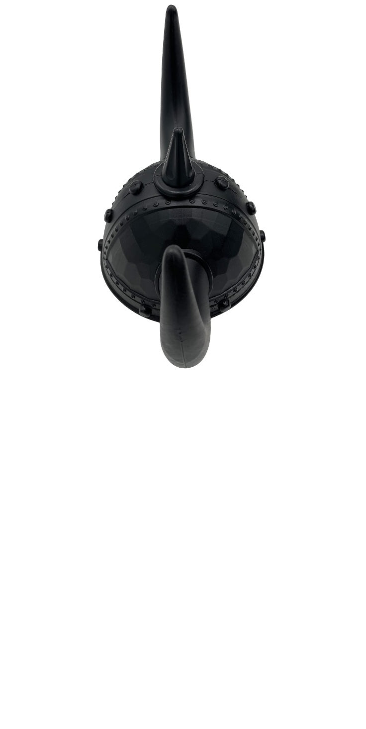 Casco Vikingo con Dos Cuernos de Plástico.