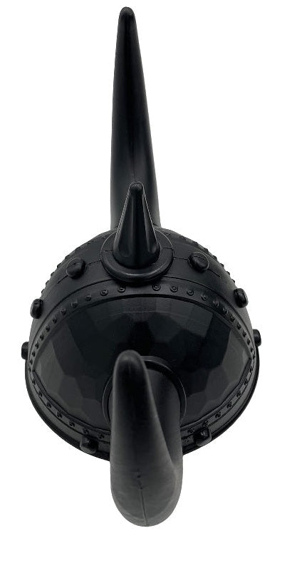 Casco Vikingo con Dos Cuernos de Plástico.