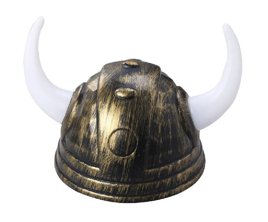 Casco Con Cuernos De Buey De Búfalo, Casco Vikingo.